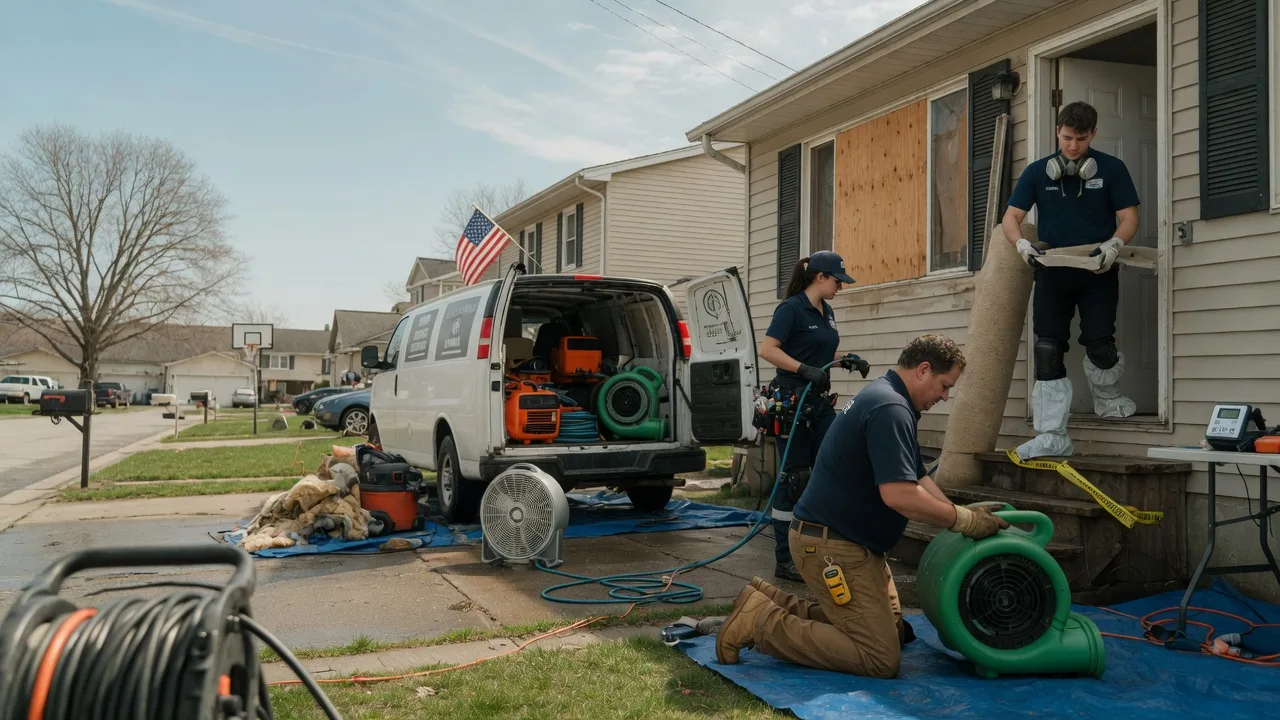 Water Damage Restoration in Elwood, KS near me